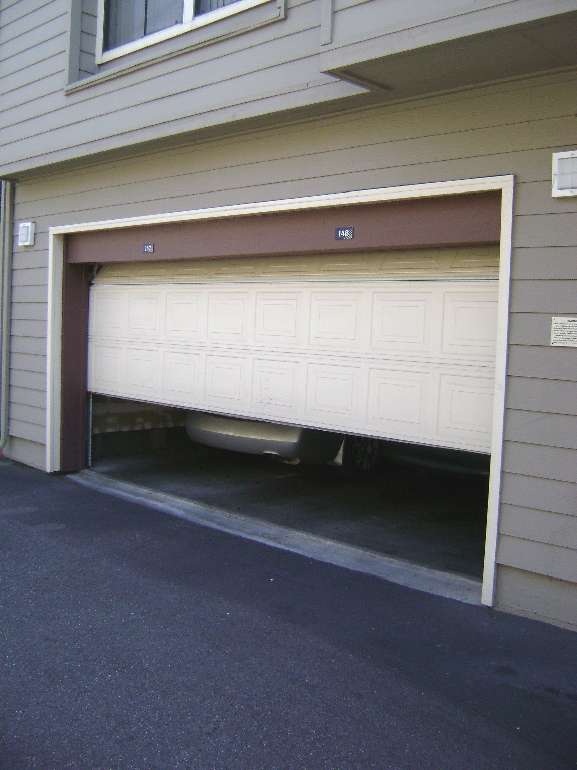 Garage door motor repaired by IronLift